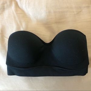 push-up seamless bandeau bra